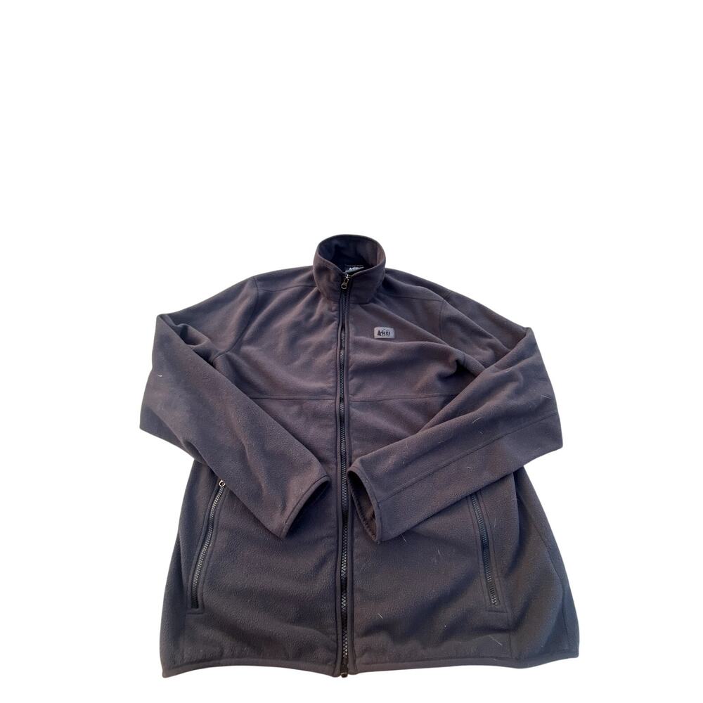 Women's REI Fleece Jacket - Black - Size M